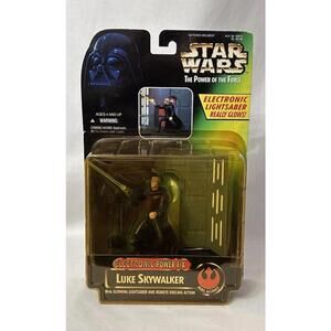 Star Wars Power of the Force ELECTRONIC POWER F/X LUKE SKYWALKER Kenner 1997 NIB